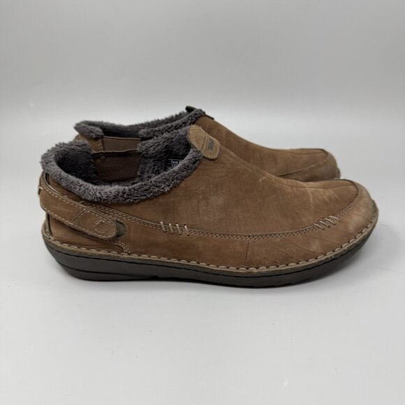 Teva Kiru Beluga Women’s Lined Slip On Clog Size 8 Brown - Picture 1 of 9